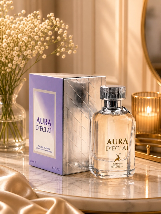 Maison Alhambra Aura D'Eclat Eau De Parfum 100 ml, ayollar uchun atir
