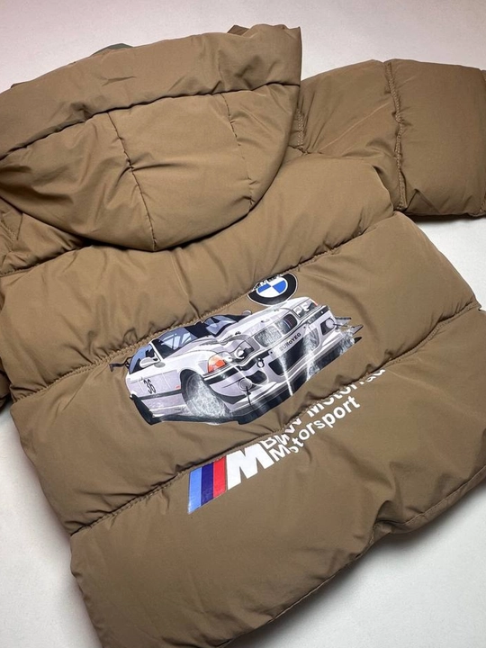 Детская куртка BMW, зимняя одежда для детей, куртка для мальчиков, куртка