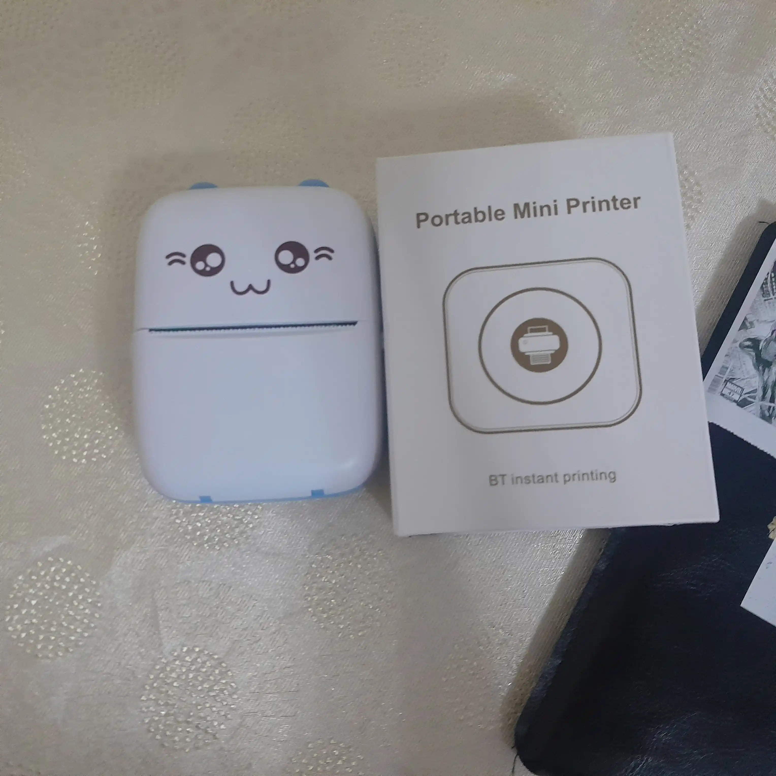 Мини-термопринтер C9 с Bluetooth, портативный принтер для телефона и детей
