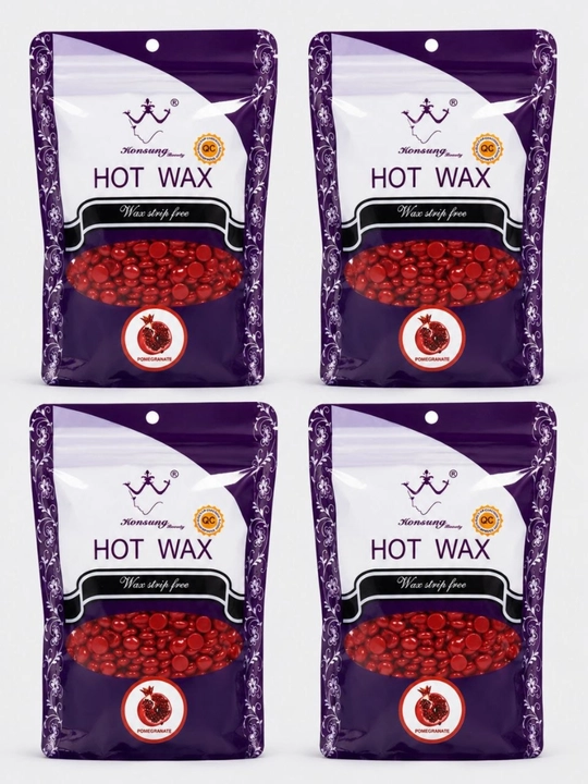 Depilatsiya uchun granulalardagi issiq mum Hot Wax 100 g, 200 g, 300 g, 400 g - 