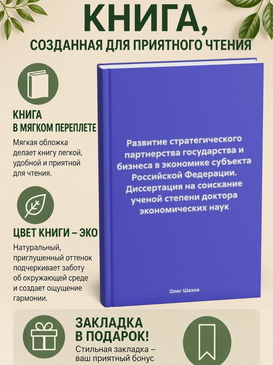 Развитие стратегического партнерства государства и бизнеса в экономике субъекта Российской - 