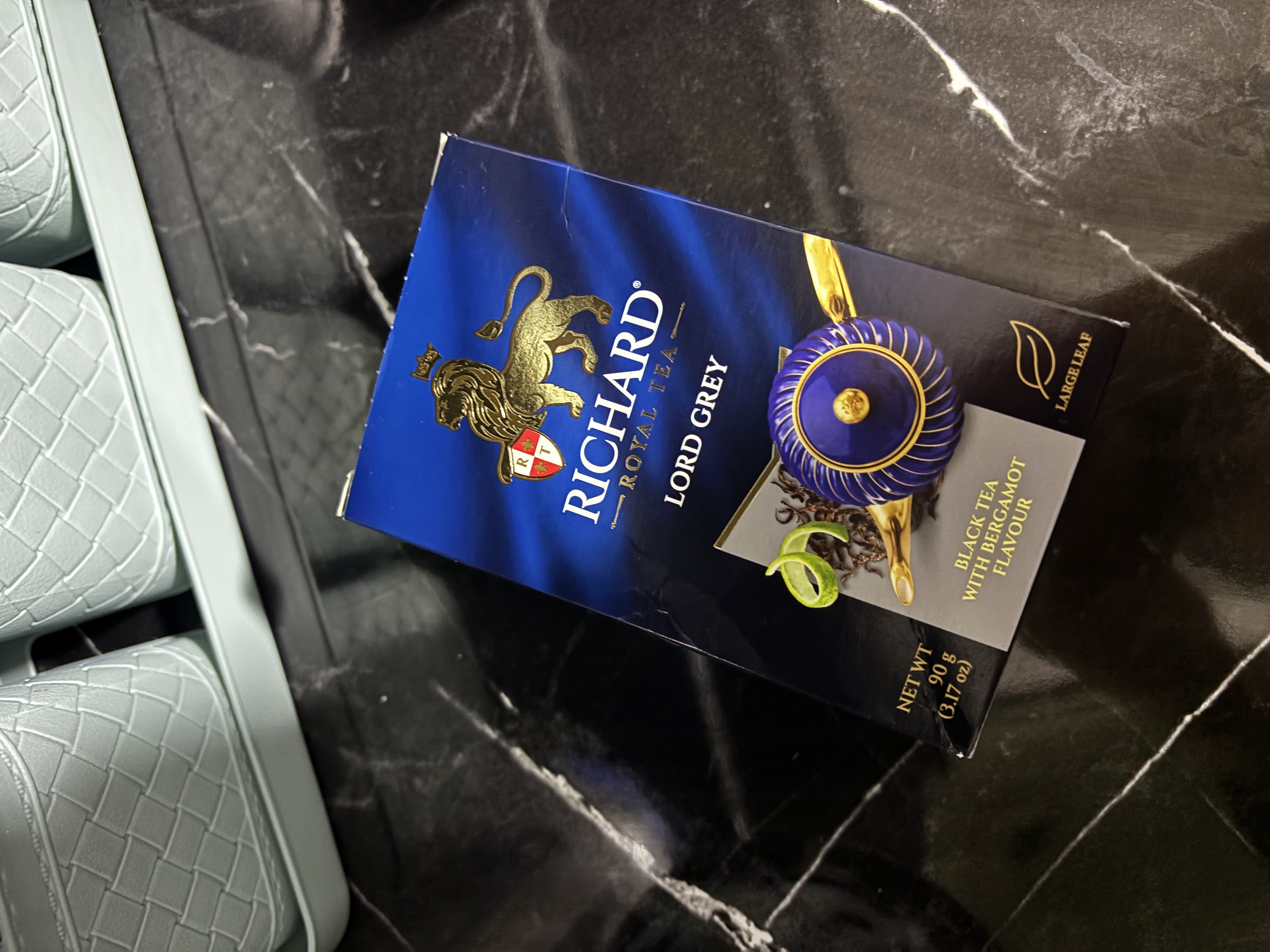 Qora choy bargli Richard "Lord Grey", 90 g