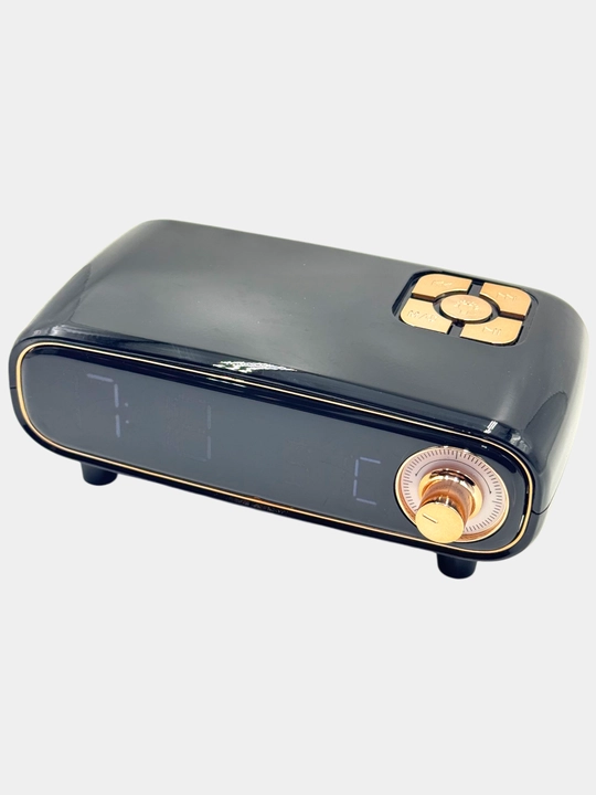 Ko'p funksiyali simsiz Bluetooth karnay va stol elektron soatili radio