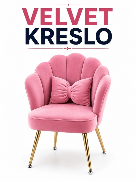 Velvet yumshoq kreslo, mehmonxona va yotoqxona uchun zamonaviy kreslo, yostiqli