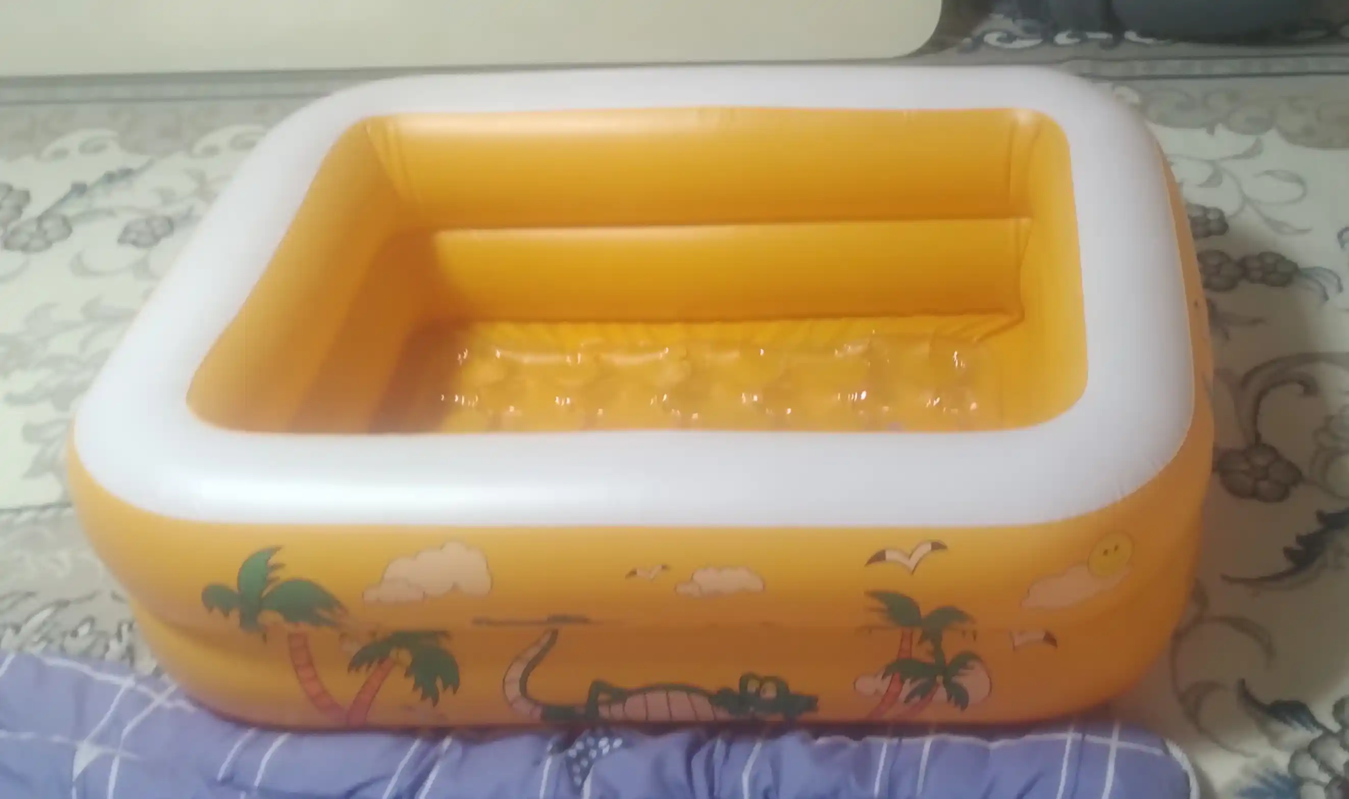 Бассейн Baby Pool, 110×85×35 см, мягкое дно, для детей