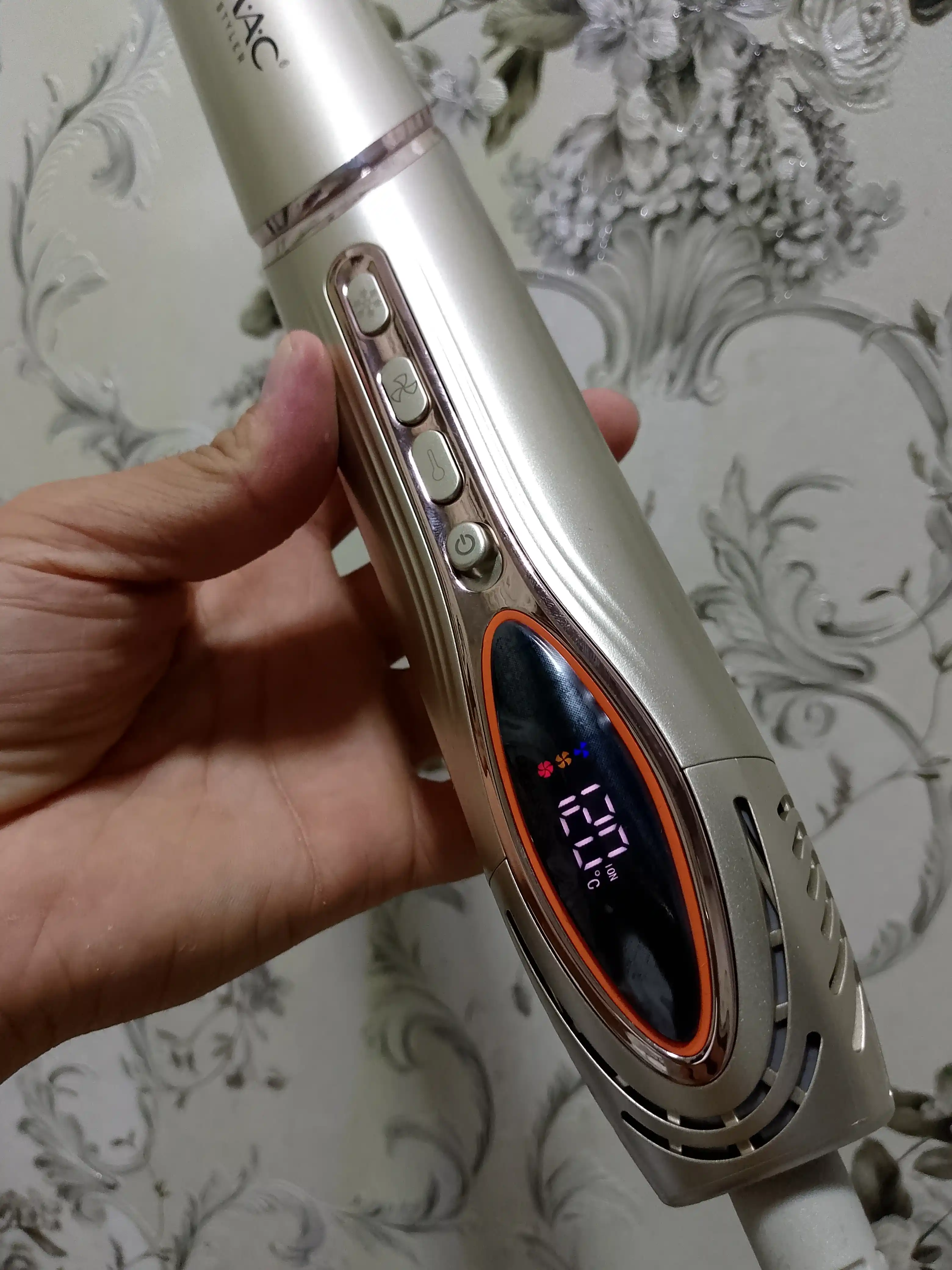 Фен стайлер Dyson MAC-1600W, дайсон для укладки волос, 8 в 1, с LED дисплеем