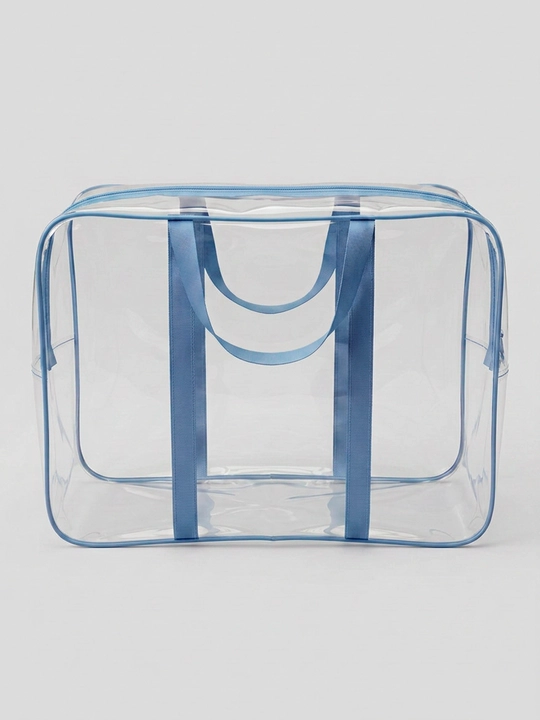 Сумка в роддом, набор из 3 сумок для роддома, прозрачные, большая средняя малая