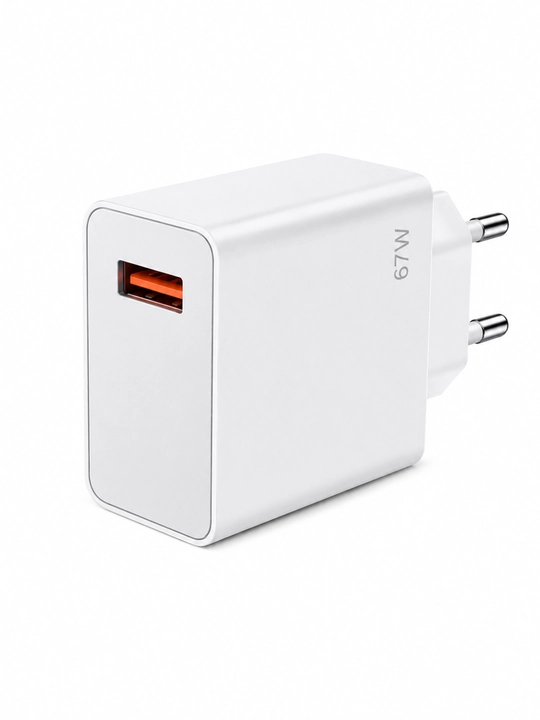 Xiaomi Turbo Tezkor Zaryadlovchi 67W USB kabel bilan