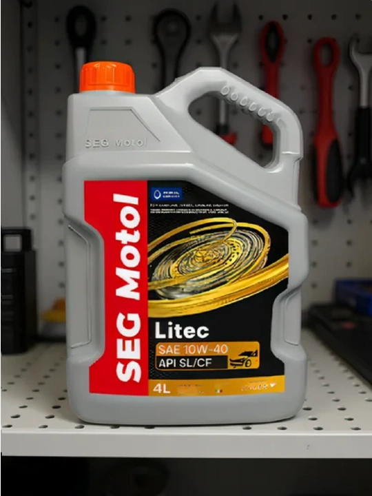 SEG Motol Litec SAE 10W-40, API SL/SF, 4 litr - 