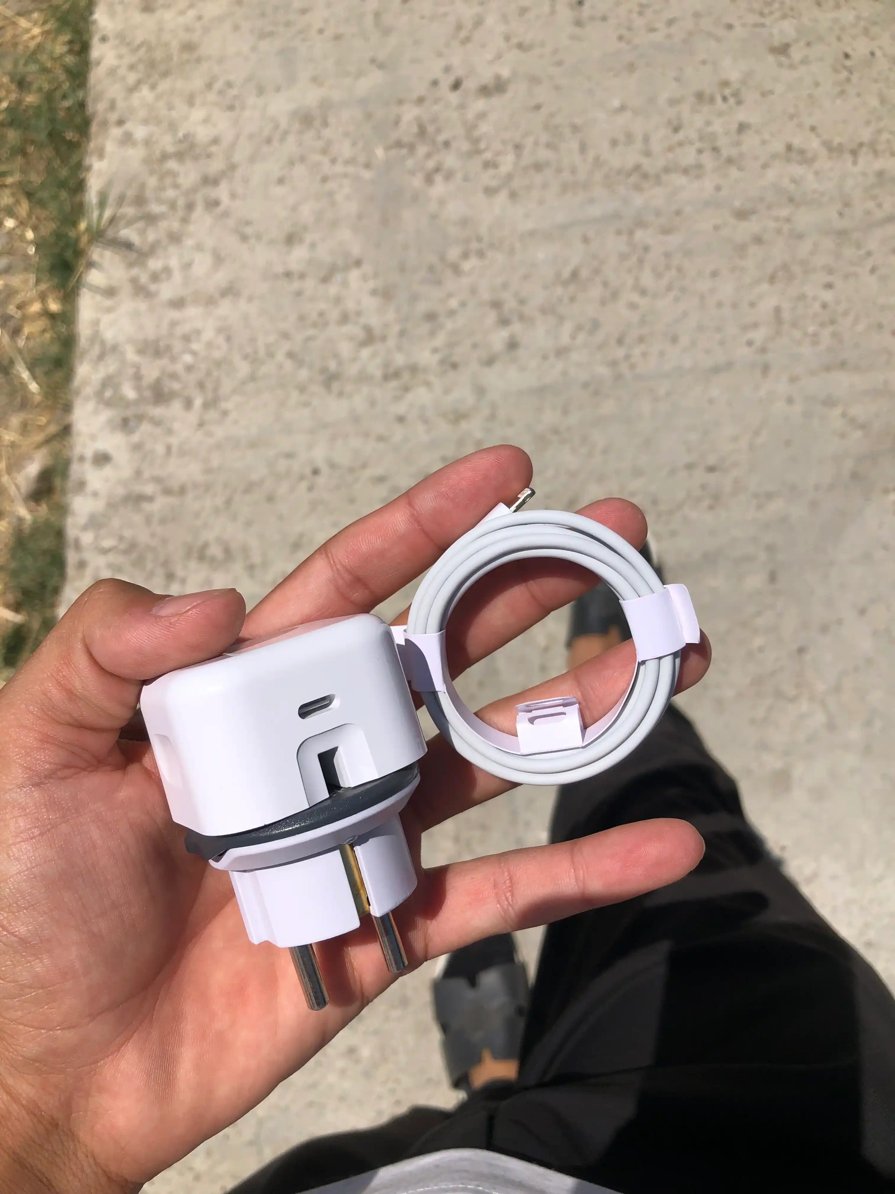 Zaryadlash bloki 20W iPhone uchun, blok 15W Type-C, kabel Type-C