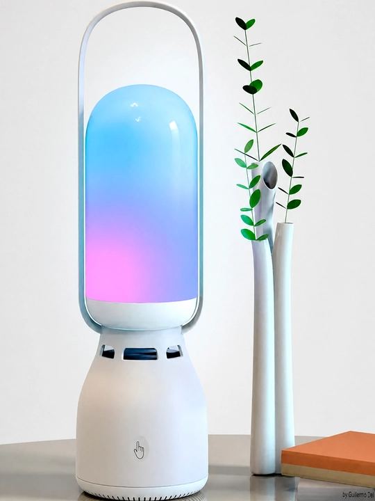 Simsiz RGB aqlli dinamik chiroq, simsiz dinamik, bluetooth dinamik, tungi yoritgich chiroq - 