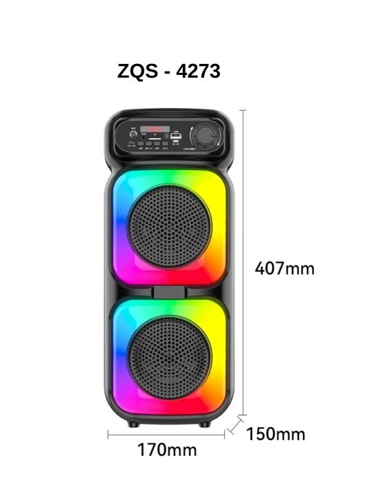 Караоке колонка Bluetooth с микрофоном, для прослушивания музыки ZQS 4290, 8122, Q8, 4239