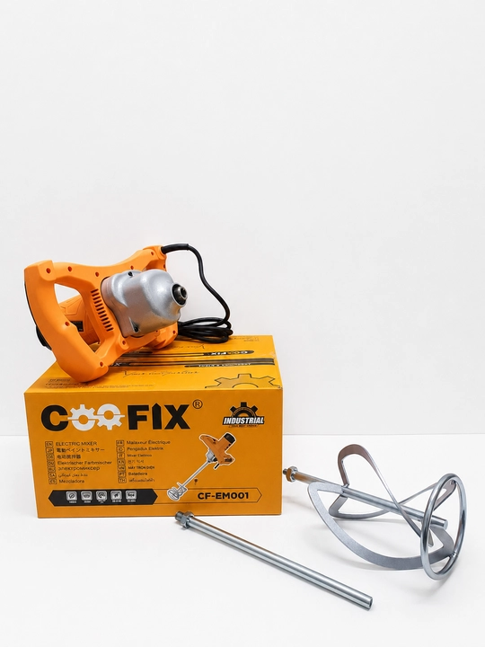 COOFIX Qurilish mikseri, 1200Vt 6 xil tezlikda ishlaydigon