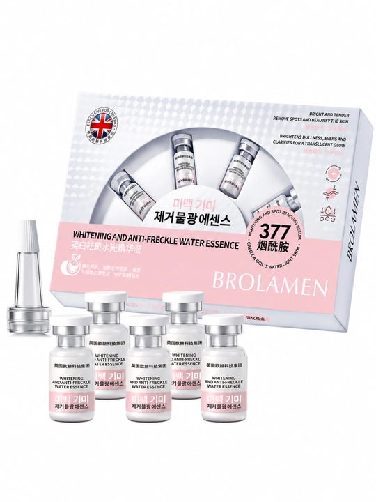 377 Oqartiruvchi va dog'larni ketkazuvchi namlovchi essensiya 5 ml x 6 shisha