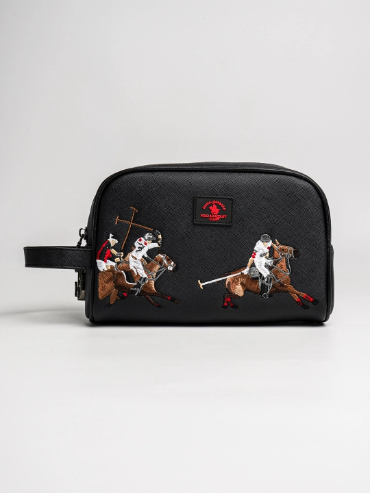 Santa Barbara Polo & Racquet Club мужская барсетка сумка, клатч для ноутбука и документов