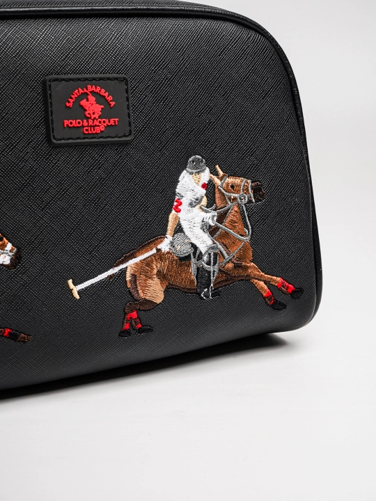 Santa Barbara Polo & Racquet Club мужская барсетка сумка, клатч для ноутбука и документов
