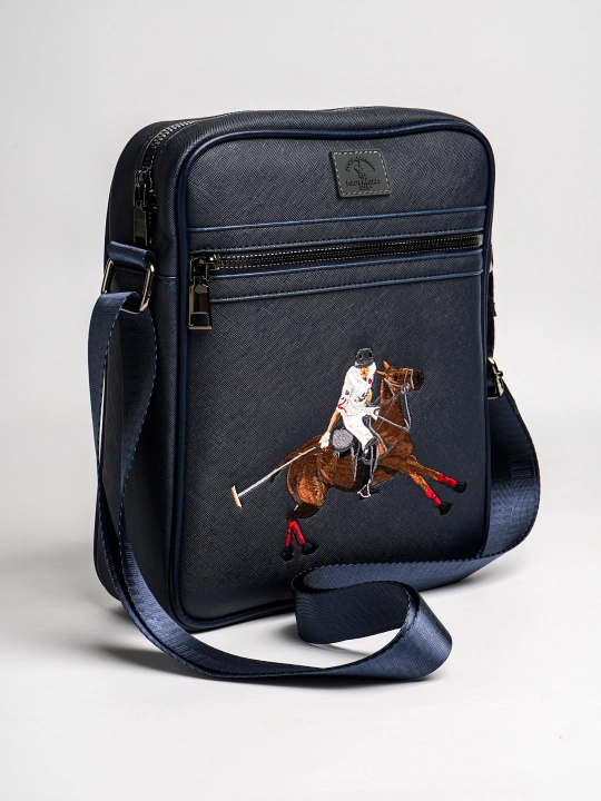Santa Barbara Polo & Racquet Club мужская барсетка сумка, клатч для ноутбука и документов