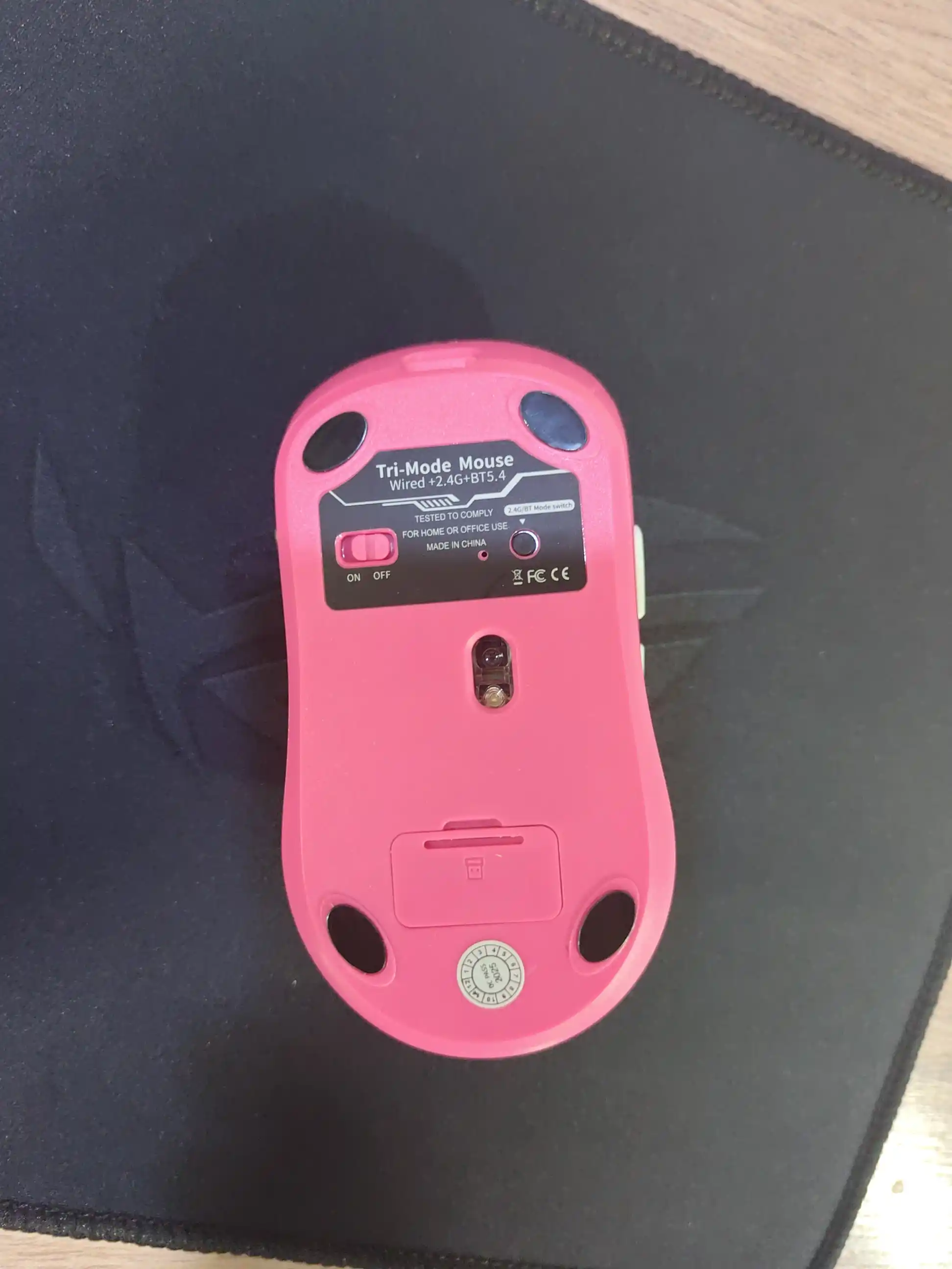 Simsiz Sichqoncha PRO 8000 DPI Bluetooth + 2.4GHz + Type-C