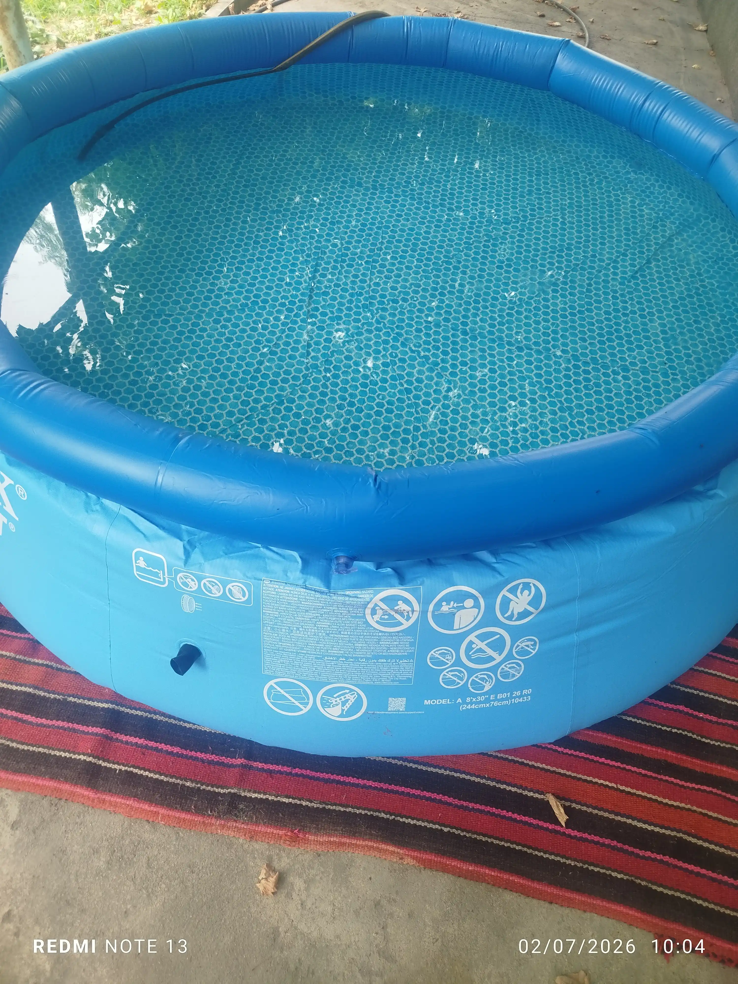 Надувной бассейн Intex Easy Set, объем 886 - 3853 л