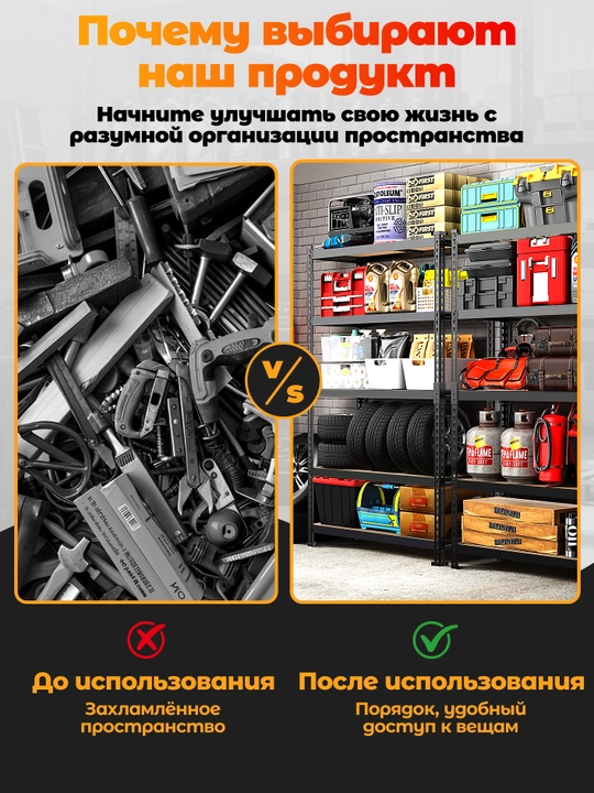 Стеллаж металлический складной для кухни, этажерка, полка для книг напольная