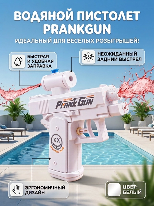 Ikki tomonlama prank-suv to'pponchasi "Prank Gun" - 