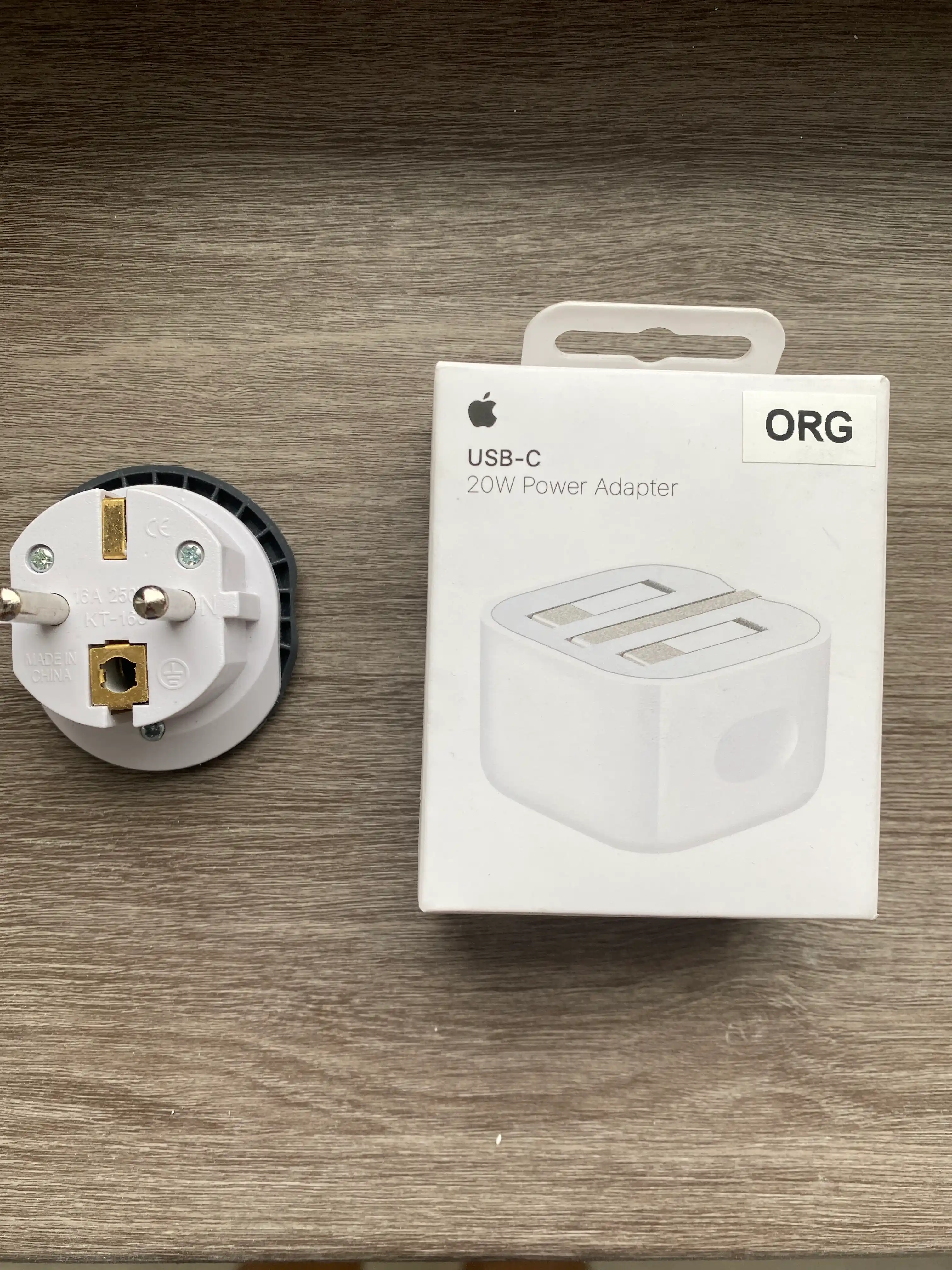 IPhone 20W USB-C tezkor quvvatlash adapteri, smartfonlar uchun quvvatlash moslamasi