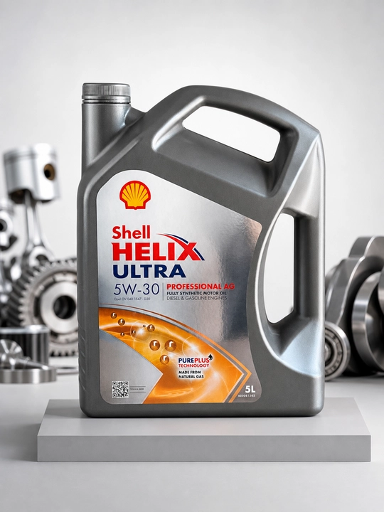Моторное масло Shell Helix Ultra Professional AG 5W-30, полностью синтетическое, 5л - 