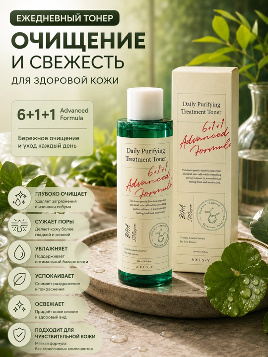 Тонер для лица очищающий - 