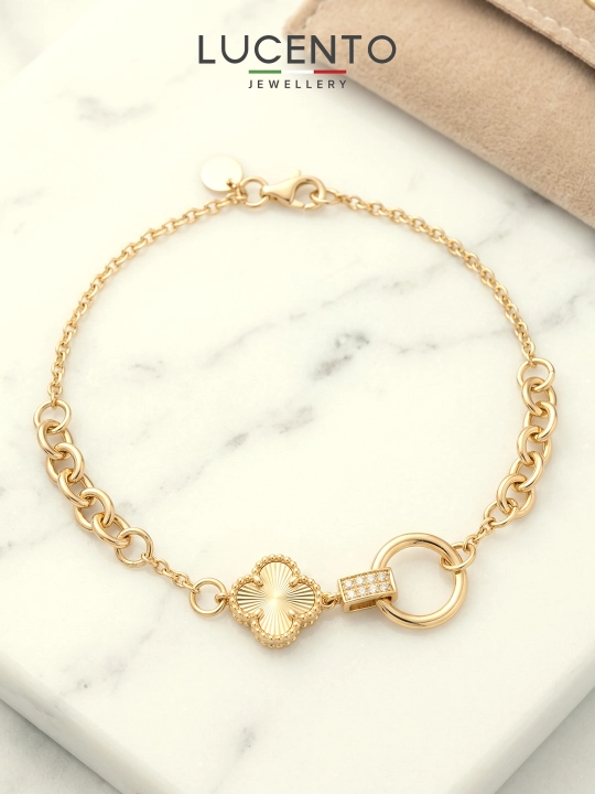 Золотой браслет Lucento Jewellery, золото 585 пробы - 