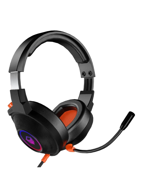 Игровая гарнитура HP012 с виртуальным звуком 7.1 и RGB-подсветкой