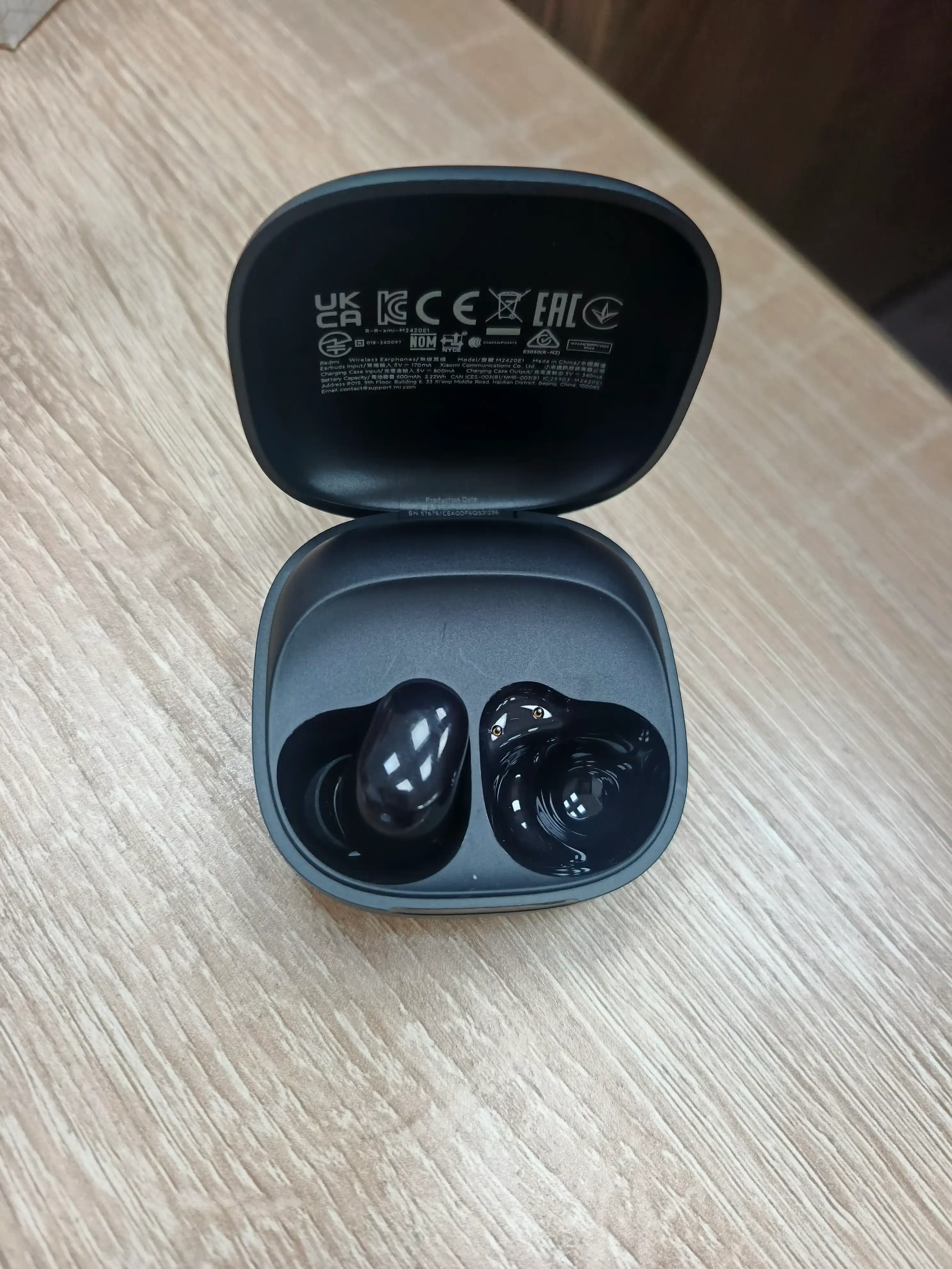 Android va iPhone uchun Redmi Buds 6 Play, Bluetooth 5.4, IPX4, 57676 simsiz quloqchinlari