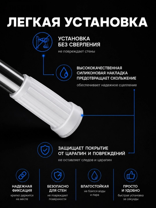 Карниз для ванной
