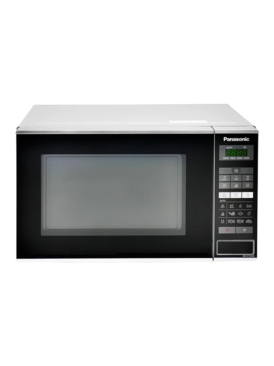 Mikroto‘lqinli pechi Panasonic NN-ST254MZUE, 800 Vt, elektron boshqaruvli, 20 litrli
