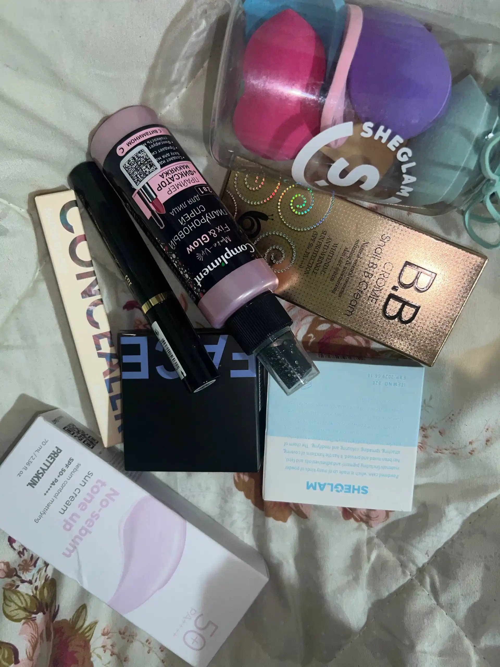 Пудра для лица Sheglam 25+SPF