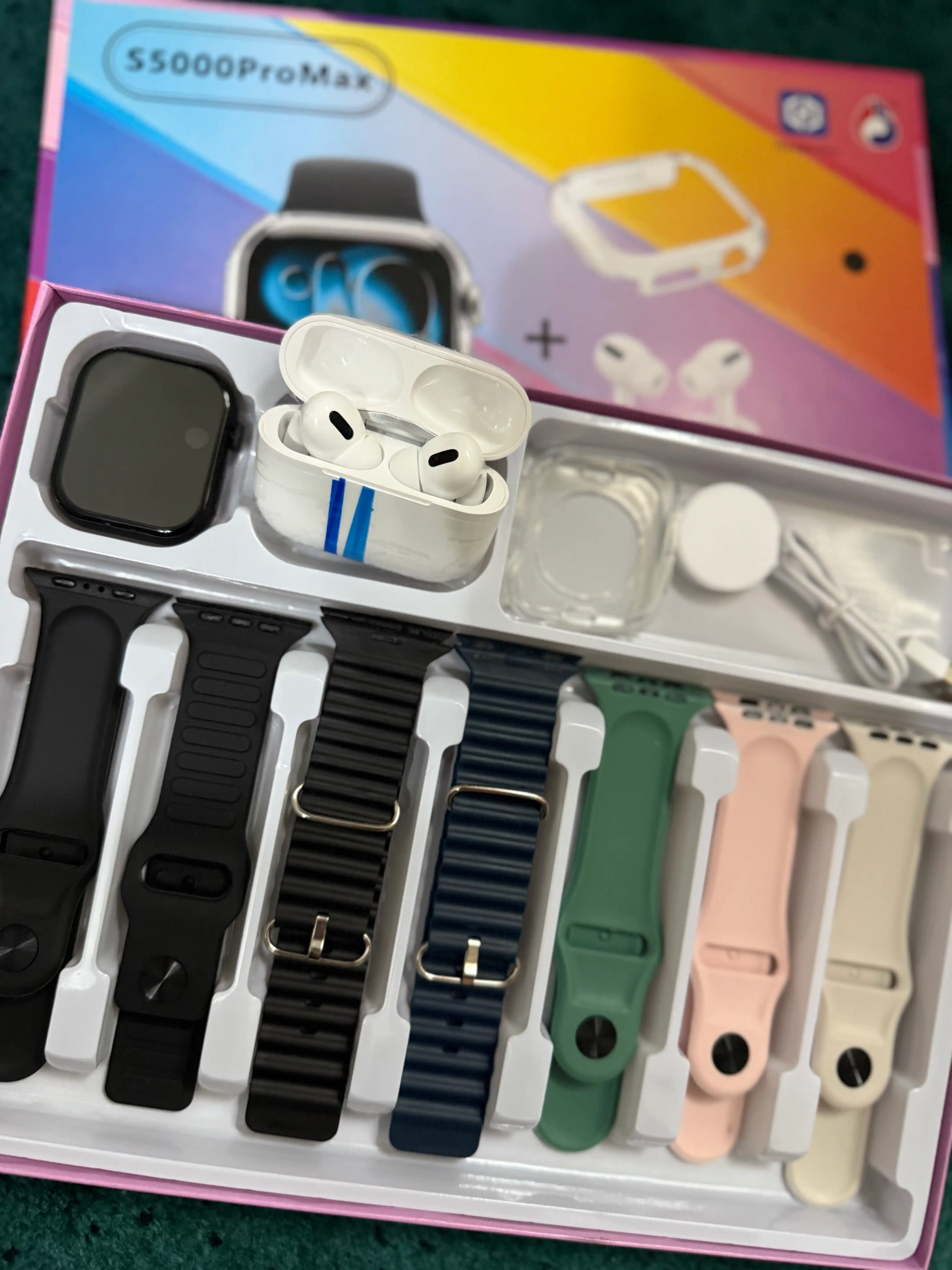 Smart watch S2000/ V11 Pro Max, Seres11 46mm, 10 ремешков, для повседневного использования
