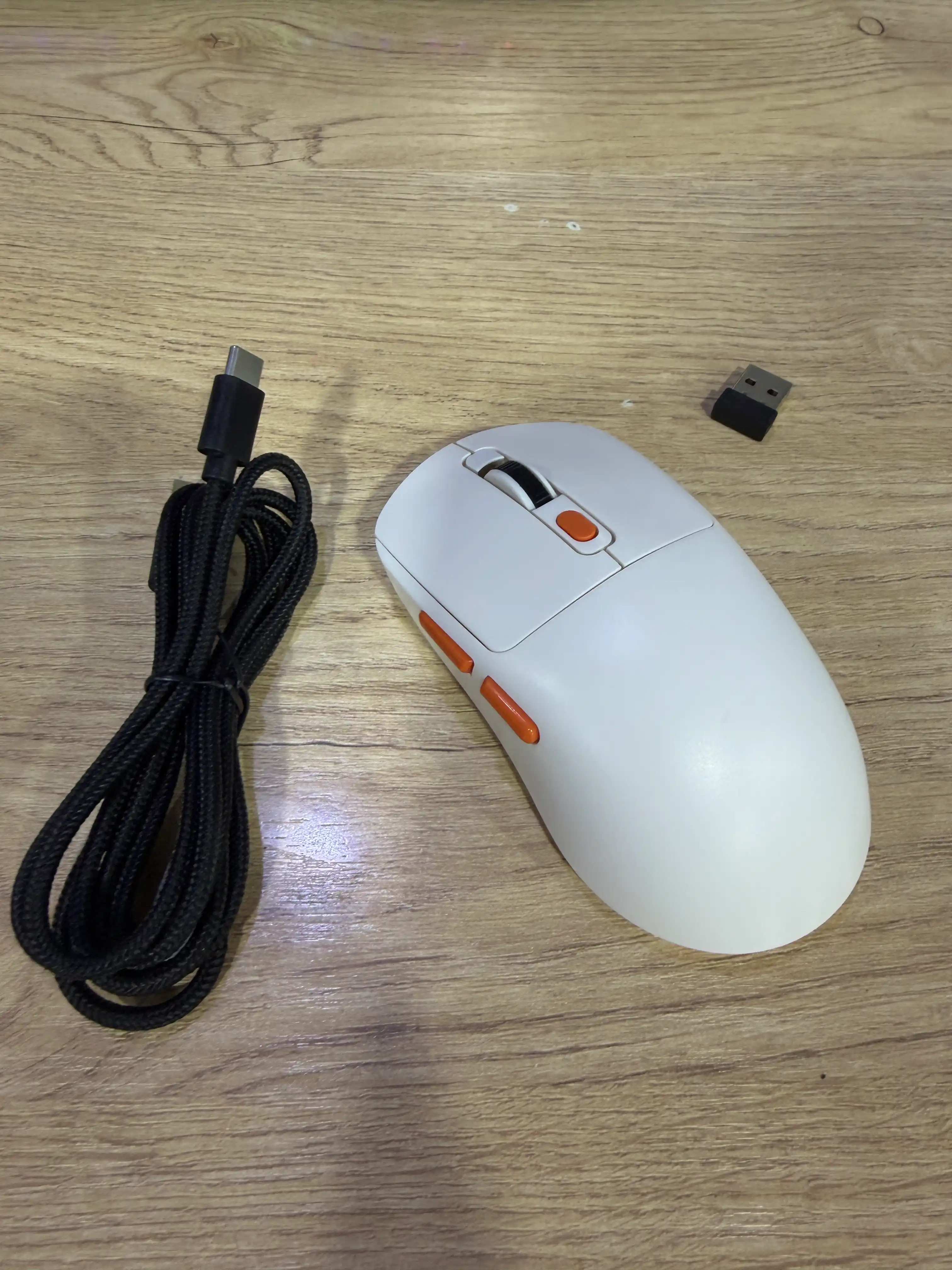 Simsiz Sichqoncha PRO 8000 DPI Bluetooth + 2.4GHz + Type-C