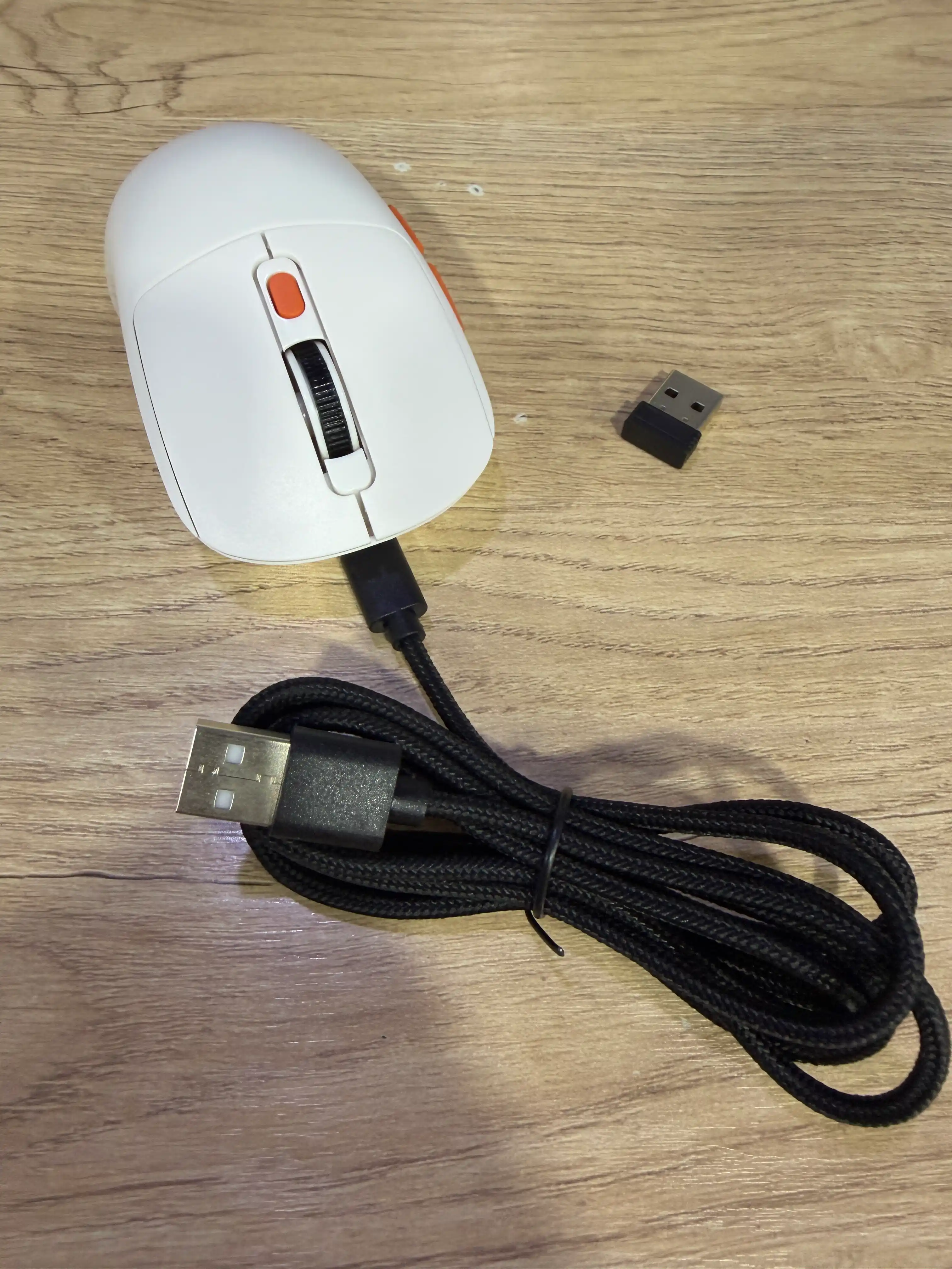 Simsiz Sichqoncha PRO 8000 DPI Bluetooth + 2.4GHz + Type-C