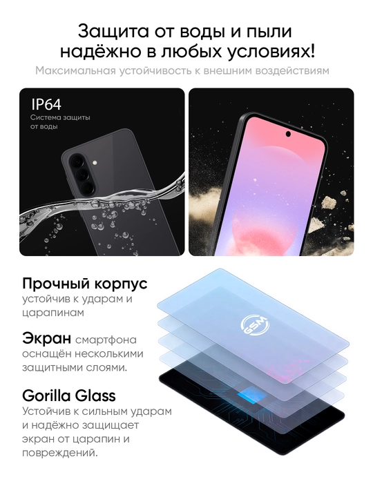 Смартфон Samsung Galaxy A27 5G, дисплей Super AMOLED 120Гц, батарея 5000 мАч