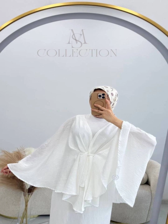 Kofta va yubka to‘plami, Armani Silk mato. Standart razmer. Ayollar uchun komplekt - 