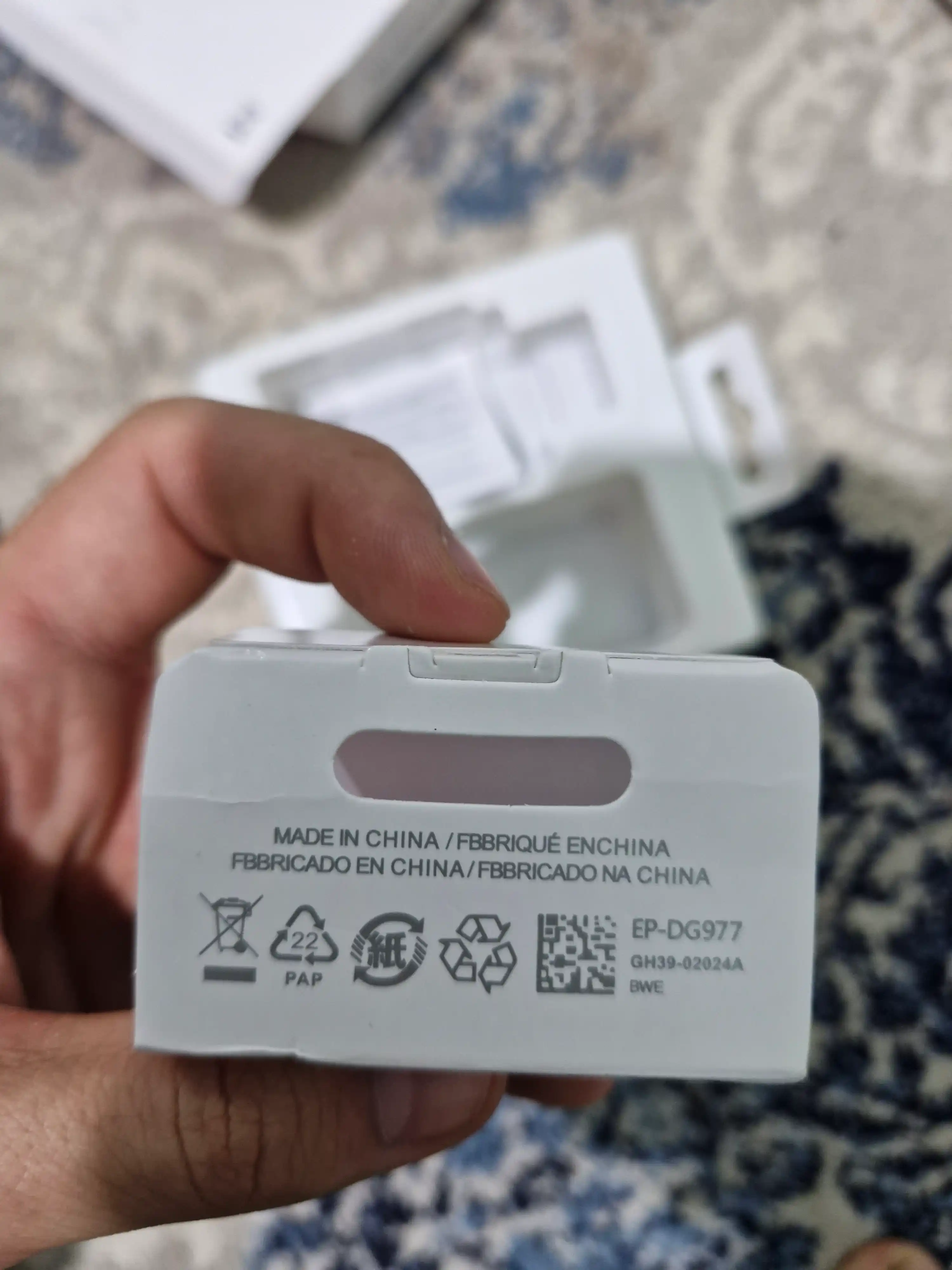Samsung зарядное устройство 25 W с кабелем Type-C, очень быстрая зарядка