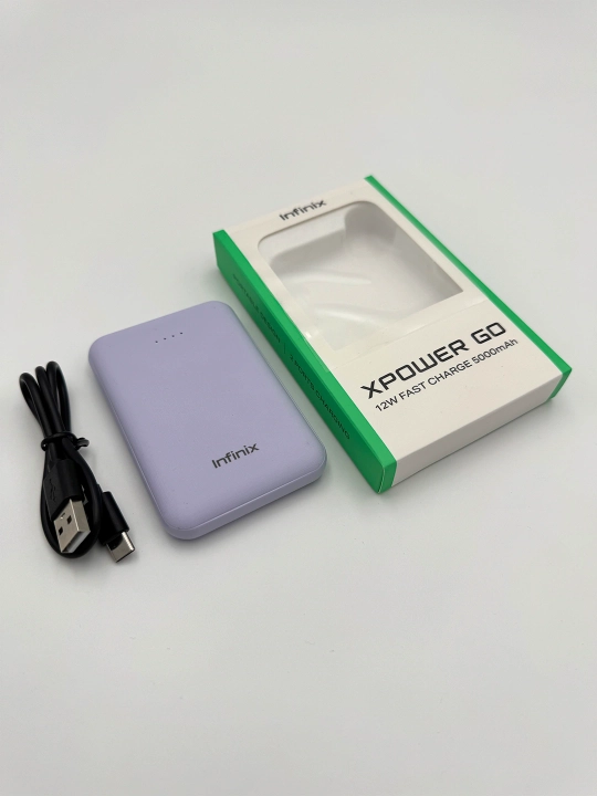 Infinix 12W Fast Charge 5000mAh tashqi akkumulyatori