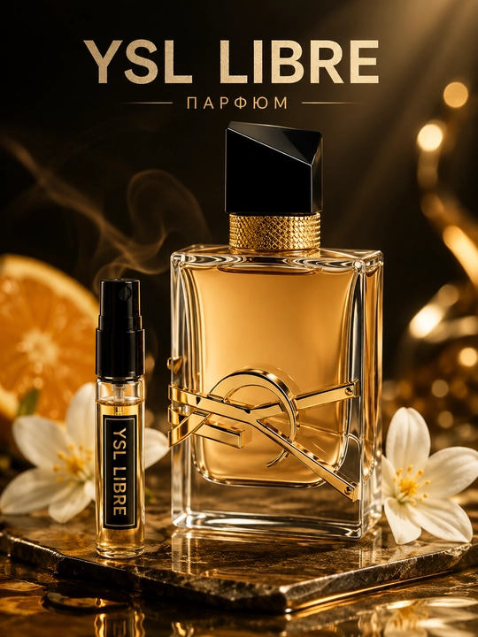 Женские духи YSL Libre - парфюмерия для женщин, мини-версии духов, пробники, ароматы - 