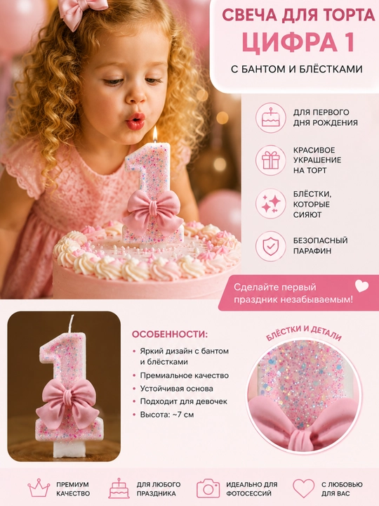 Tort uchun svecha - 