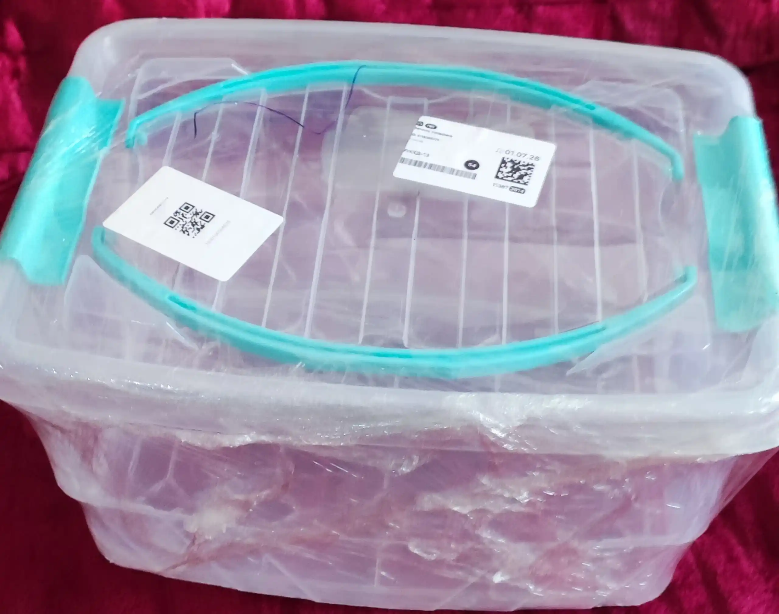 Saqlash uchun universal plastik konteyner