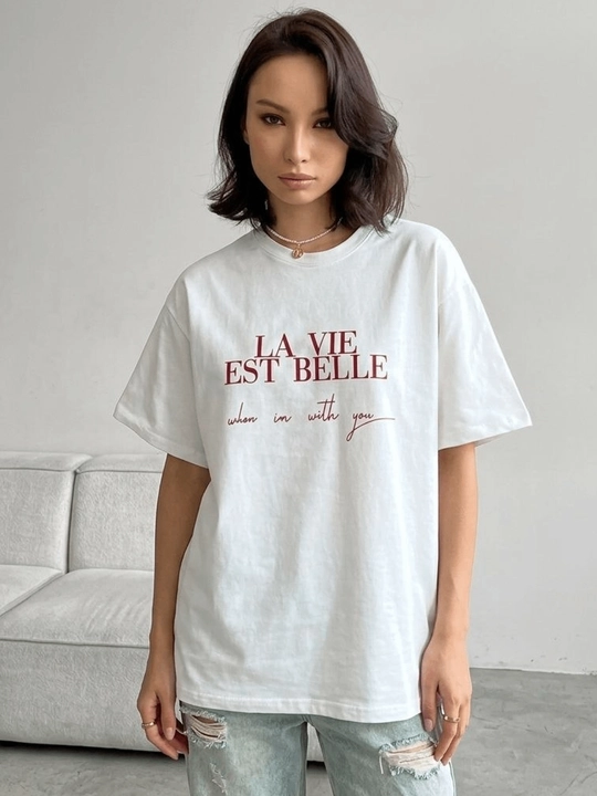 OVERSIZE футболка для женщин и девушек