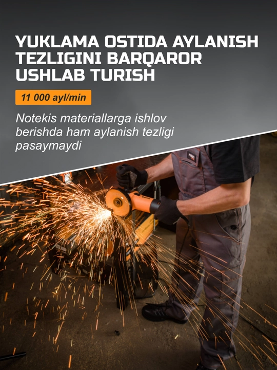 Vixr UShM-125/900 burchakli silliqlash mashinasi (bolgarka), art. 72/12/1.