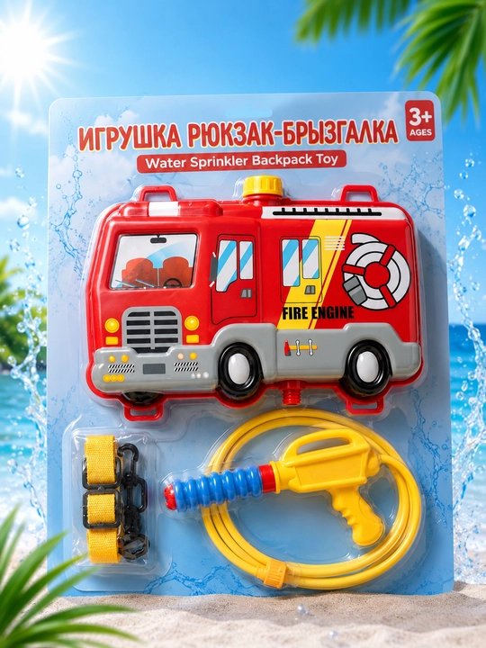 Детский водный рюкзак-брызгалка - 