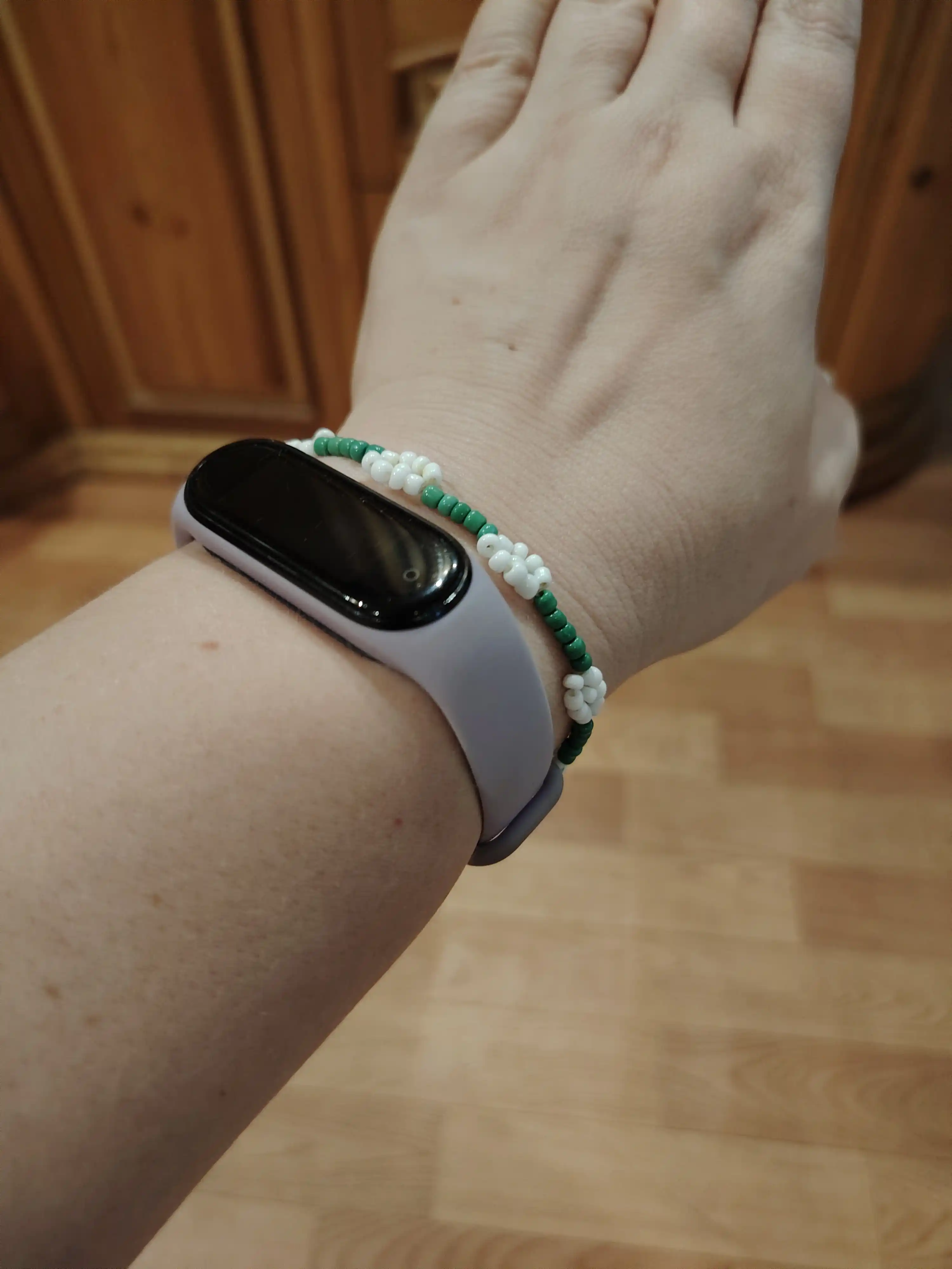 Xiaomi Mi Band 5, 6, 7 uchun silikon tasma
