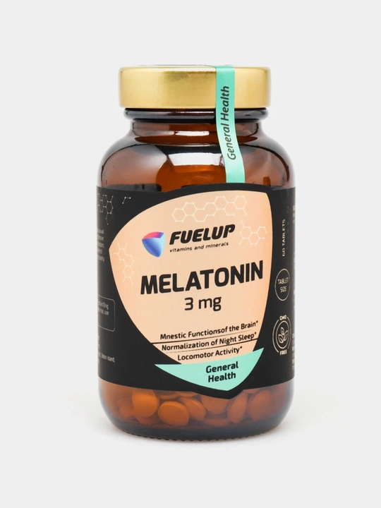 FuelUP Melatonin 3/5/10mg 60 капс для сна, мелатанин