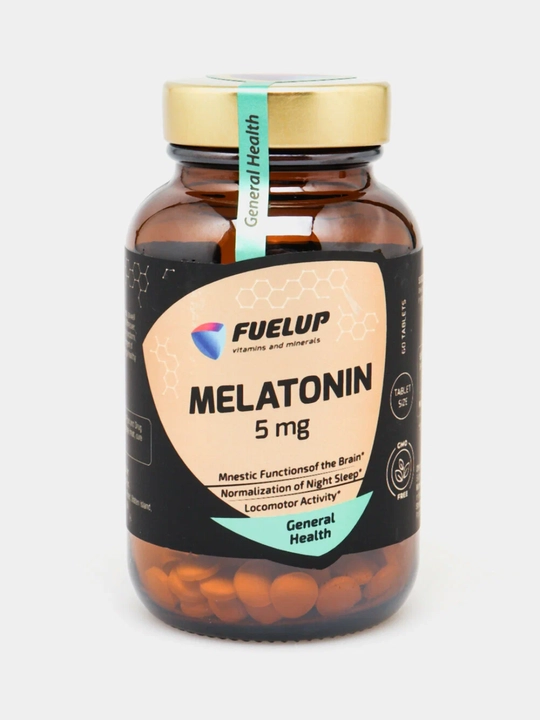 FuelUP Melatonin 3/5/10mg 60 капс для сна, мелатанин